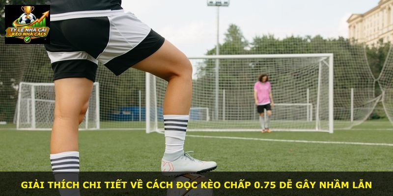 Giải thích chi tiết về cách đọc kèo chấp 0.75 dễ gây nhầm lẫn