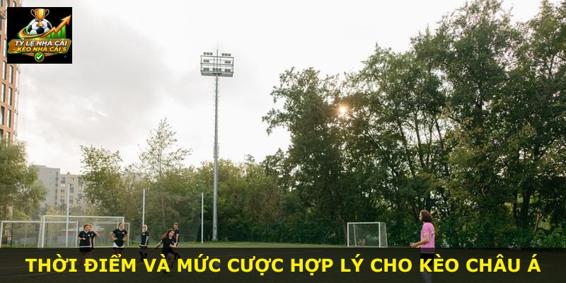 Thời điểm và mức cược hợp lý cho kèo Châu Á