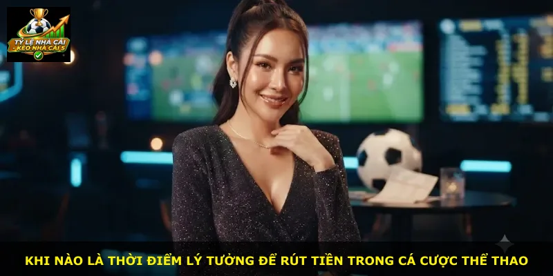 Khi nào là thời điểm lý tưởng để rút tiền trong cá cược thể thao