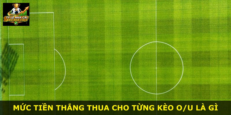 Mức tiền thắng thua cho từng kèo O/u là gì